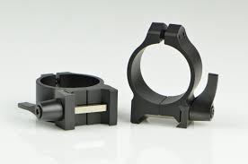 WARNE QD RINGSET 30MM LOW MATTE (PART # 213LM)