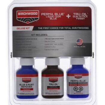 BIRCHWOOD CASEY DELUXE BLUE AND STOCK FINISH KIT