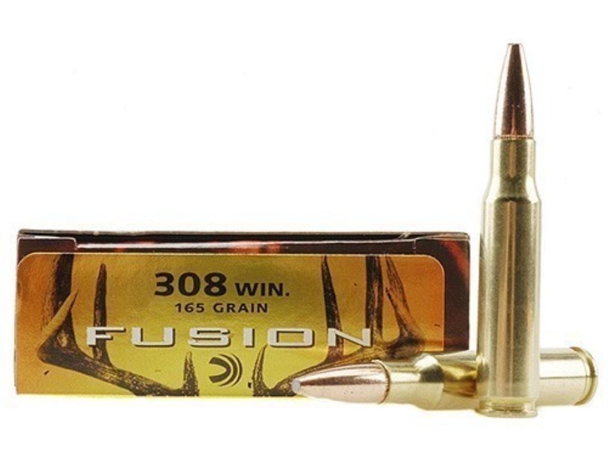 Federal .308 Win 165gr Fusion (Packet of 20)