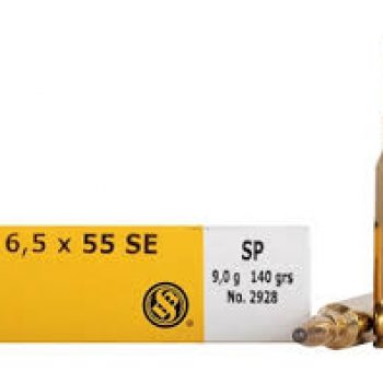 Sellier & Bellot 6.5x55 SE 140gr SP (Packet of 20)