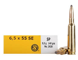 Sellier & Bellot 6.5x55 SE 140gr SP (Packet of 20)