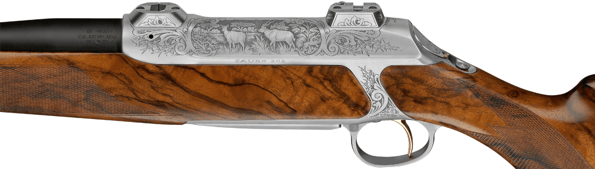 Sauer S202 Rifle Avantgarde Grande Lux VII with Kudu Engraving