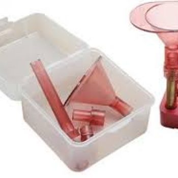 MTM PLASTIC FUNNEL KIT RED