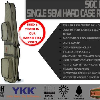 SINGLE RIPTECH SEMI HARD BLACK 48"