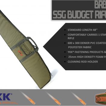 BUDGET PLUS 48" 600D RIFLE BAG BLACK