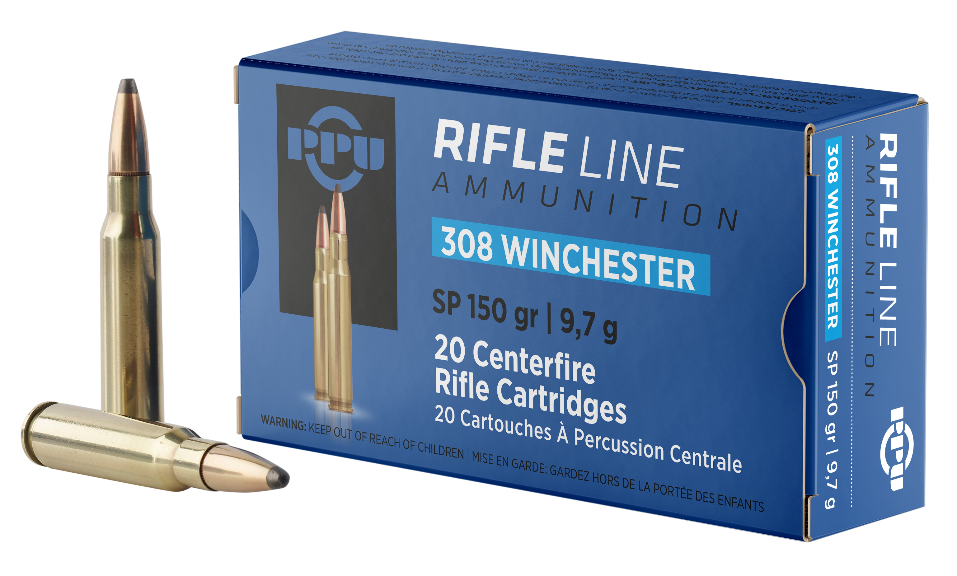 PPU 308 WIN 150GR SP (20) (NEW)