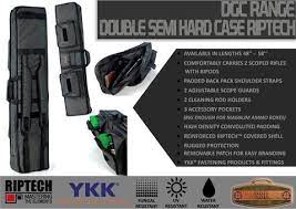 SSG RIFLE CASE DBL 56″ S/HARD RIPTECH BLK – Zimbi