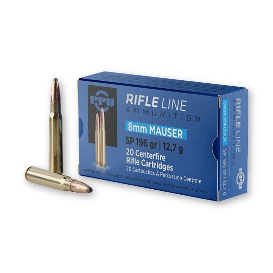 PPU 8MM MAUSER 196GR SP (20)