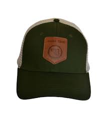 CAP CZ GREEN MESH LOGO
