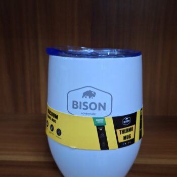 BISON TUMBLER WITH SEAL-LID 350ML SAFARI OR WHITE
