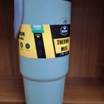 BISON XL FLASK SCREW-LID + HANDLE 800ML LIGHT GRN