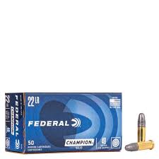 FEDERAL 22 LR 40GR CHAMPION SOLID (50)