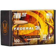 FEDERAL BULLETS FUSION 7MM 140GR (100)