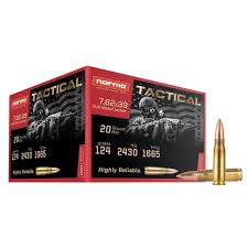 NORMA 7.62X39 123GR FMJ (20)