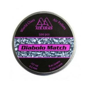AIR ARMS PELLETS .177 4.5 DIABOLO MATCH-T (500)