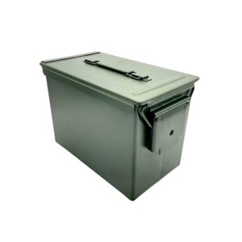AMMO BOX SMALL METAL 280X96.5X185 GREEN