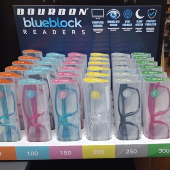 BOURBON BLUEBLOCK READERS 0.0