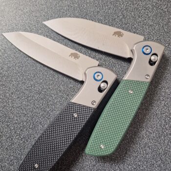 BISON KNIP MES GROOT MET LOCK GRN OR BLACK